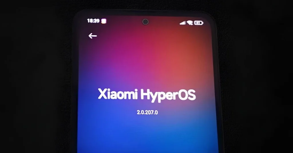 Update 2.0.207.0 para o xiaomi redmi note 14 4G 