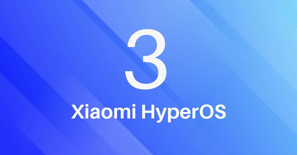 cronograma atualizado da hyperos 3 da Xiaomi