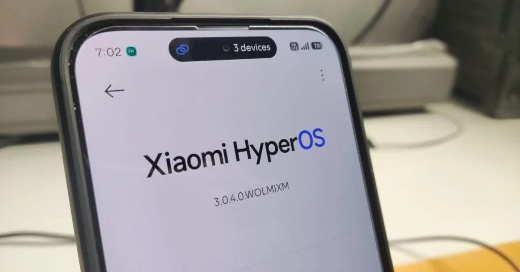 lista de aparelhos atualizado para a hyperos 3