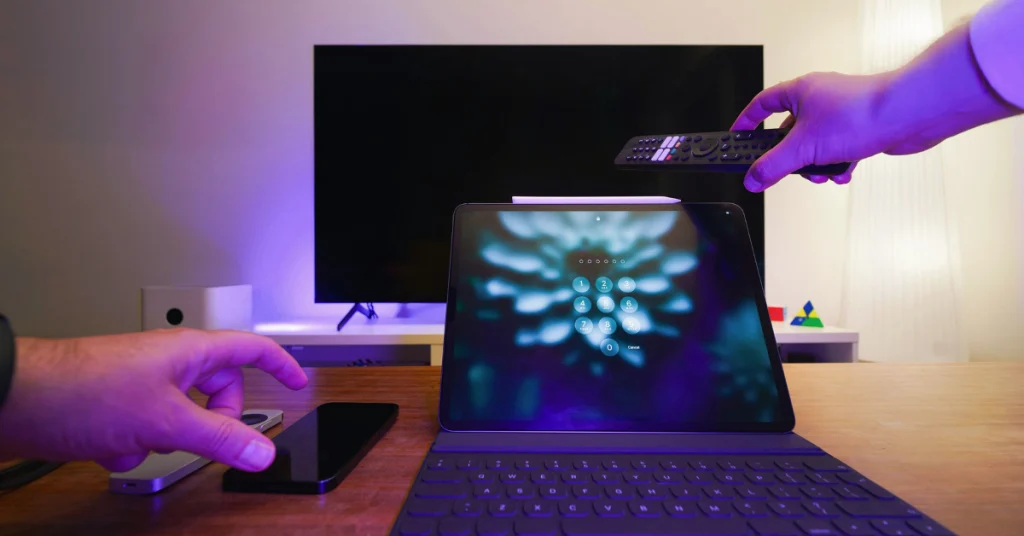 Dispositivos conectados no wi-fi na sua residência