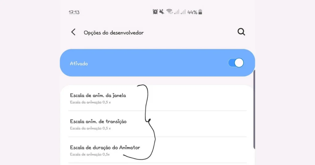 Melhorando desempenho do processador no celular android