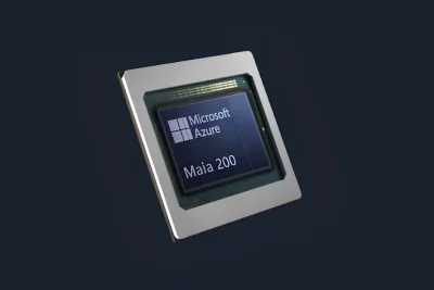 Microsoft avança em chips próprios com o Maia 200